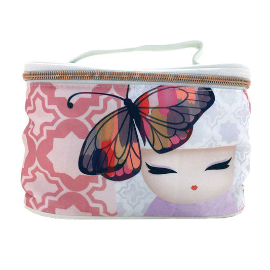 Kimmidoll 日本の女性の名前が付けられたこけしの化粧ポーチ(ANA), KF1033