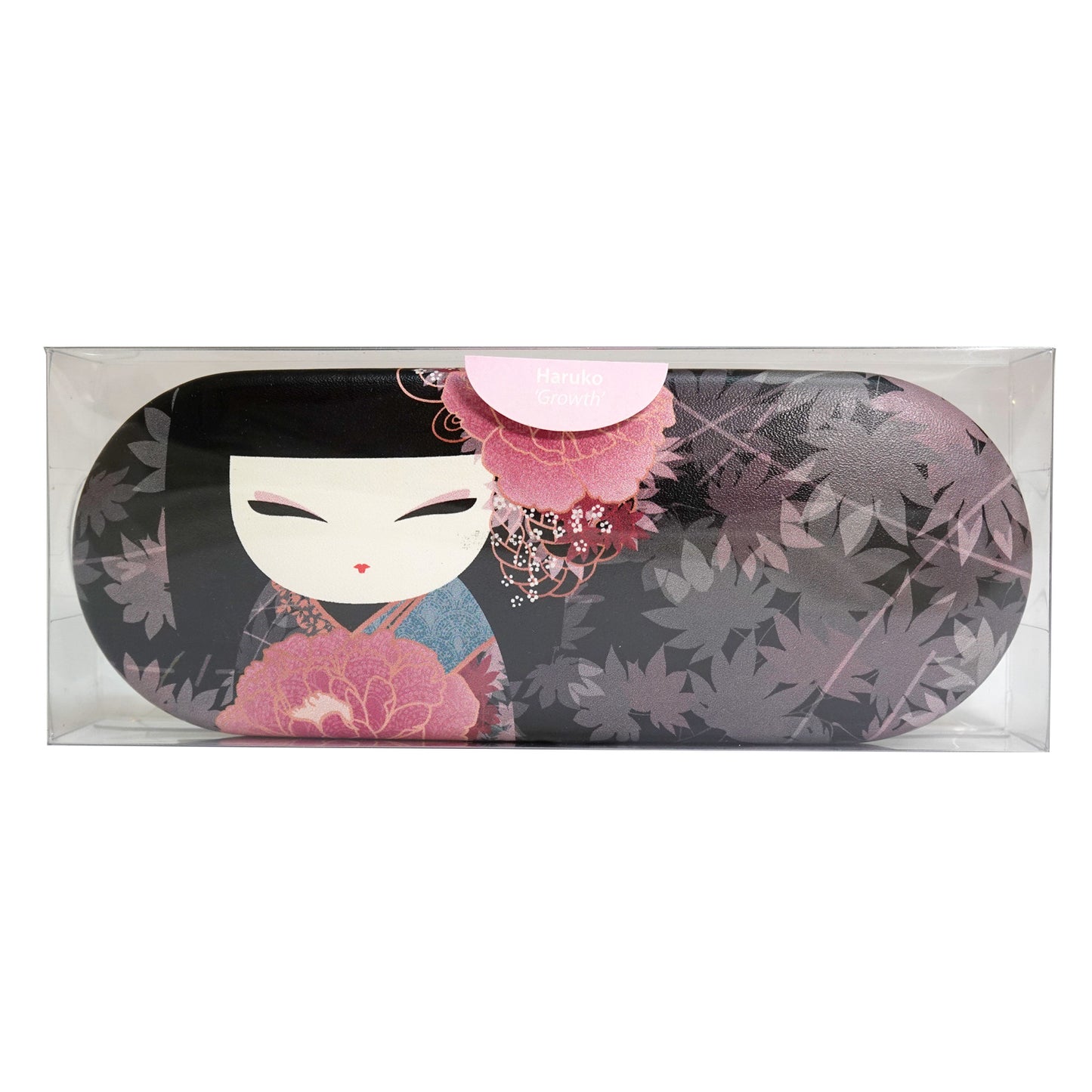 KF1217, Kimmidoll-Brillenetui, Kokeshi-Muster (HARUKO)