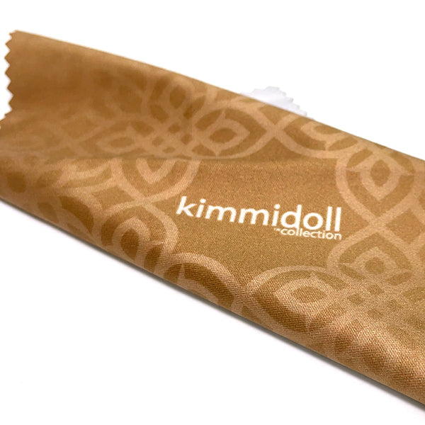 Kimmidoll こけしがデザインされたクリーニングクロス(Bronze), KFCC02