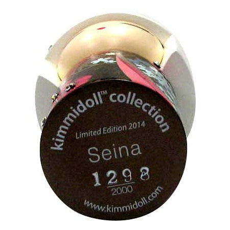 Kimmidoll 日本の女性の名前が付けられたこけしの限定版ドール(SEINA), KGFLE07