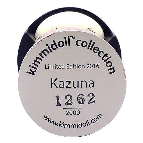 Kimmidoll 日本の女性の名前が付けられたこけしの限定版ドール(KAZUNA), KGFLE13