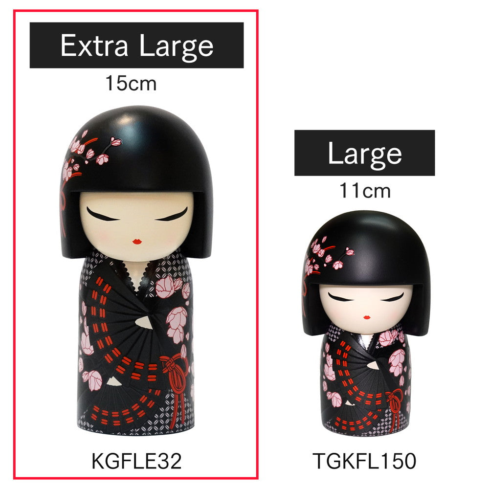 KGFLE32,Kimmidoll 娃娃 (特大號) 雕像 Kokeshi 娃娃 (MICHIKO)