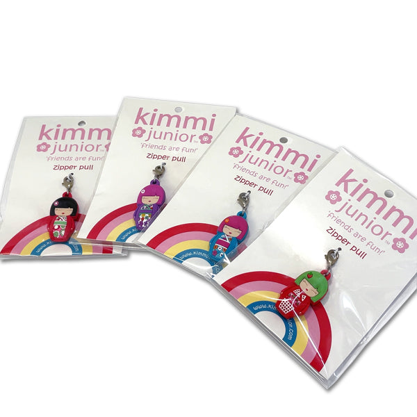 Kimmidoll Juniorのジッパープル4種セット アクセサリー フィギュア ドール, KJF-4SET