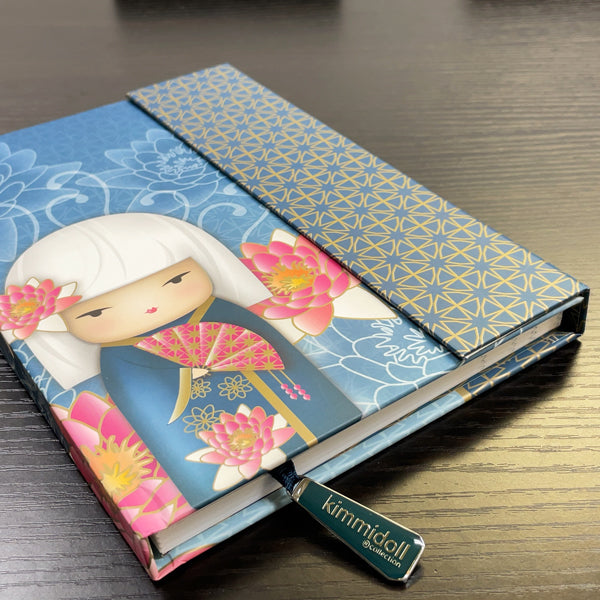 Kimmidoll 日本の女性の名前が付けられたこけしのA5ジャーナルノート, KS0390