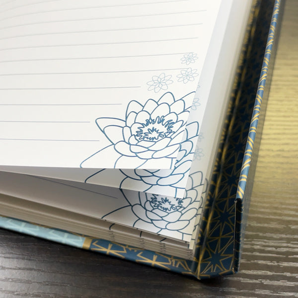 Kimmidoll 日本の女性の名前が付けられたこけしのA5ジャーナルノート, KS0390