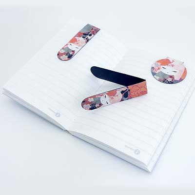 Kimmidoll 日本の女性の名前が付けられたこけしのブックマーク(CHIKA), KS1035