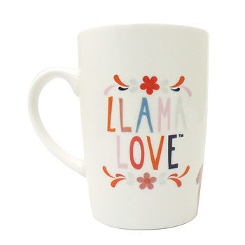 Llama Love ラマモチーフのファンシーなマグカップ, LH008