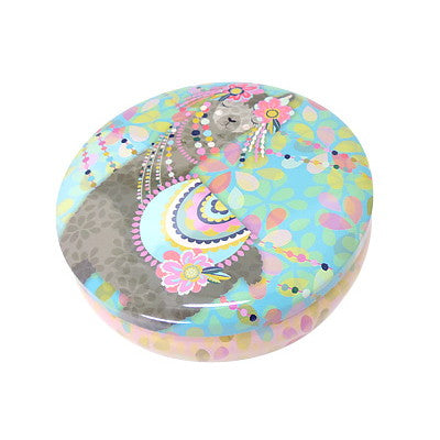 Llama Love ラマモチーフのファンシーなメタル小物入れ, LH010