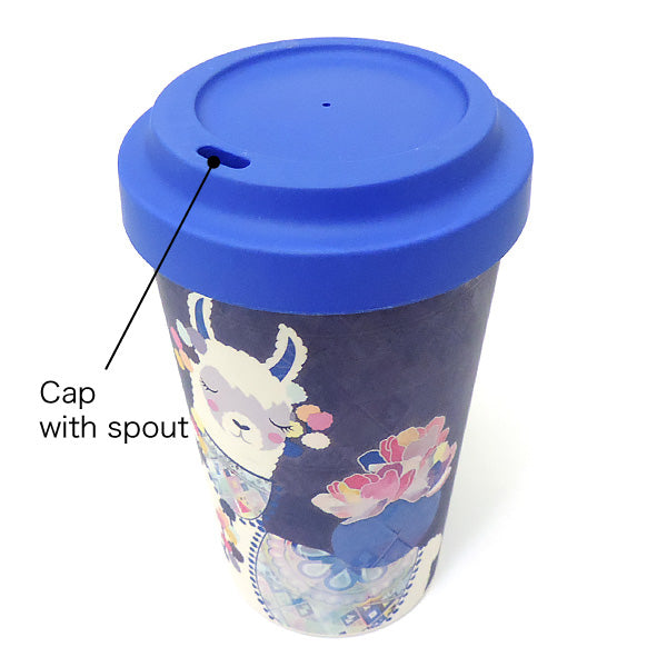 Llama Love ラマモチーフのファンシーなタンブラー, LH025