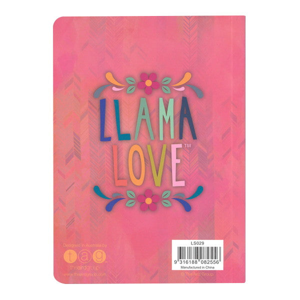 Llama Love ラマモチーフのファンシーなノート, LS029