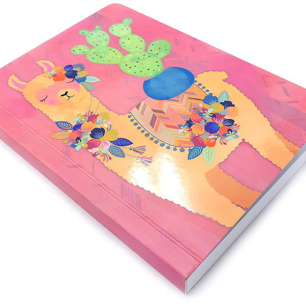 Llama Love ラマモチーフのファンシーなノート, LS029