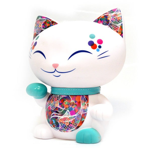 Manicat 貯金箱 置物 フィギュア 人形 招き猫, MLCH003