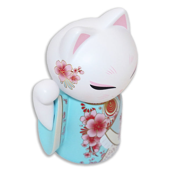MNFL001, Manekineko ドール 置物 フィギュア 人形 招き猫 着物(TAMA)