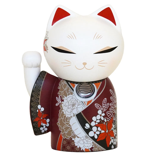 MNFL004,Manekineko 招財貓娃娃雕像人物娃娃招財貓和服 (KANA)