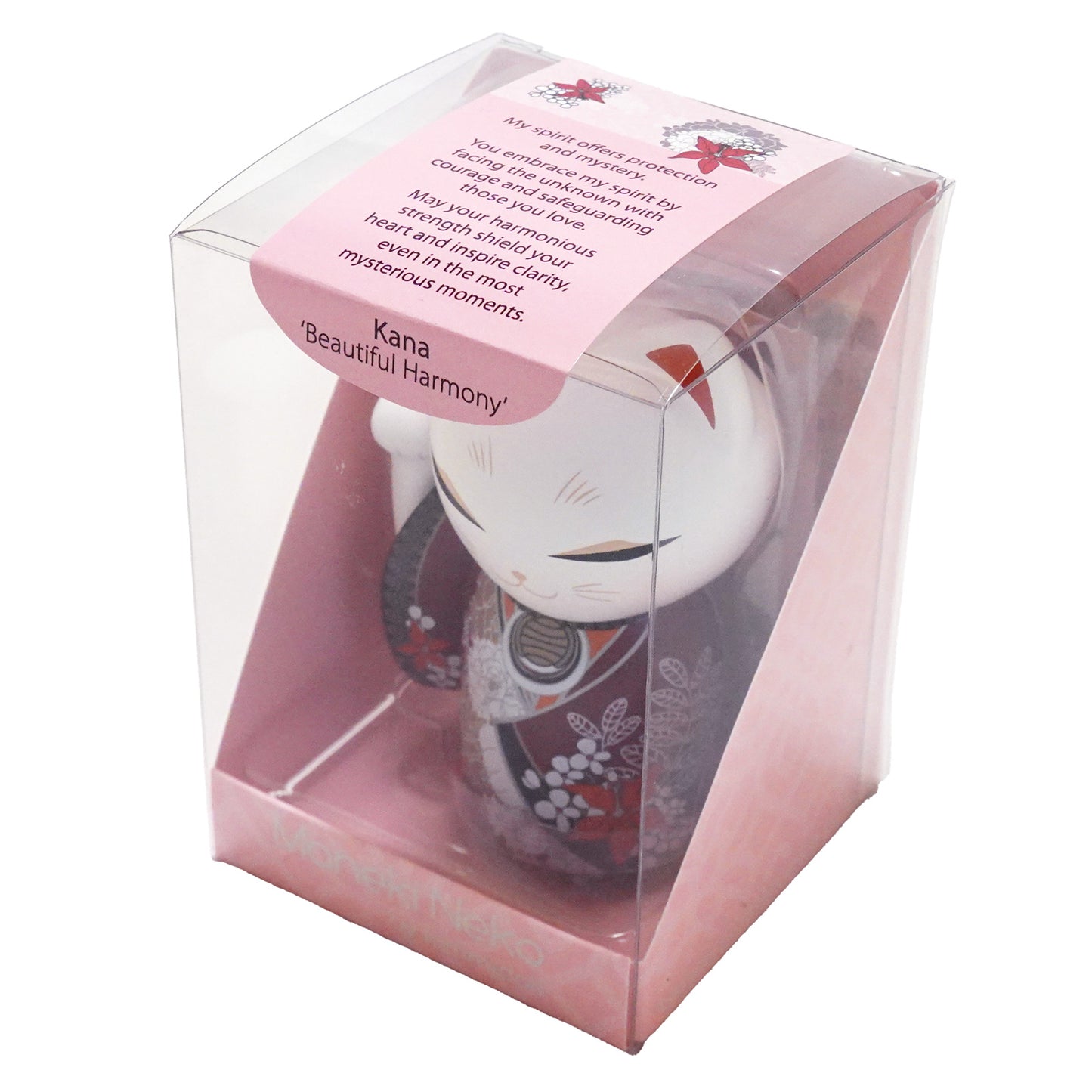 MNFL004, Manekineko ドール 置物 フィギュア 人形 招き猫 着物(KANA)