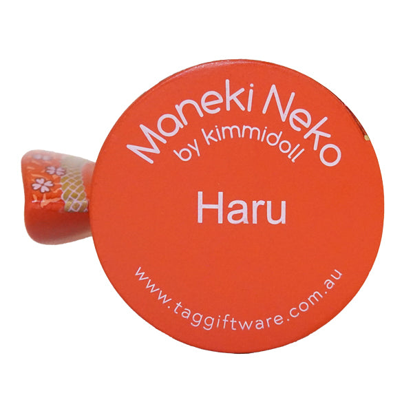 MNFL006, Manekineko ドール 置物 フィギュア 人形 招き猫 着物(HARU)