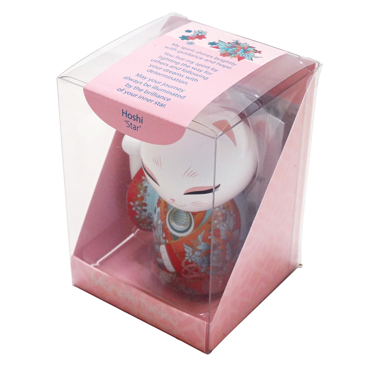 MNFL007, Manekineko ドール 置物 フィギュア 人形 招き猫 着物(HOSHI)