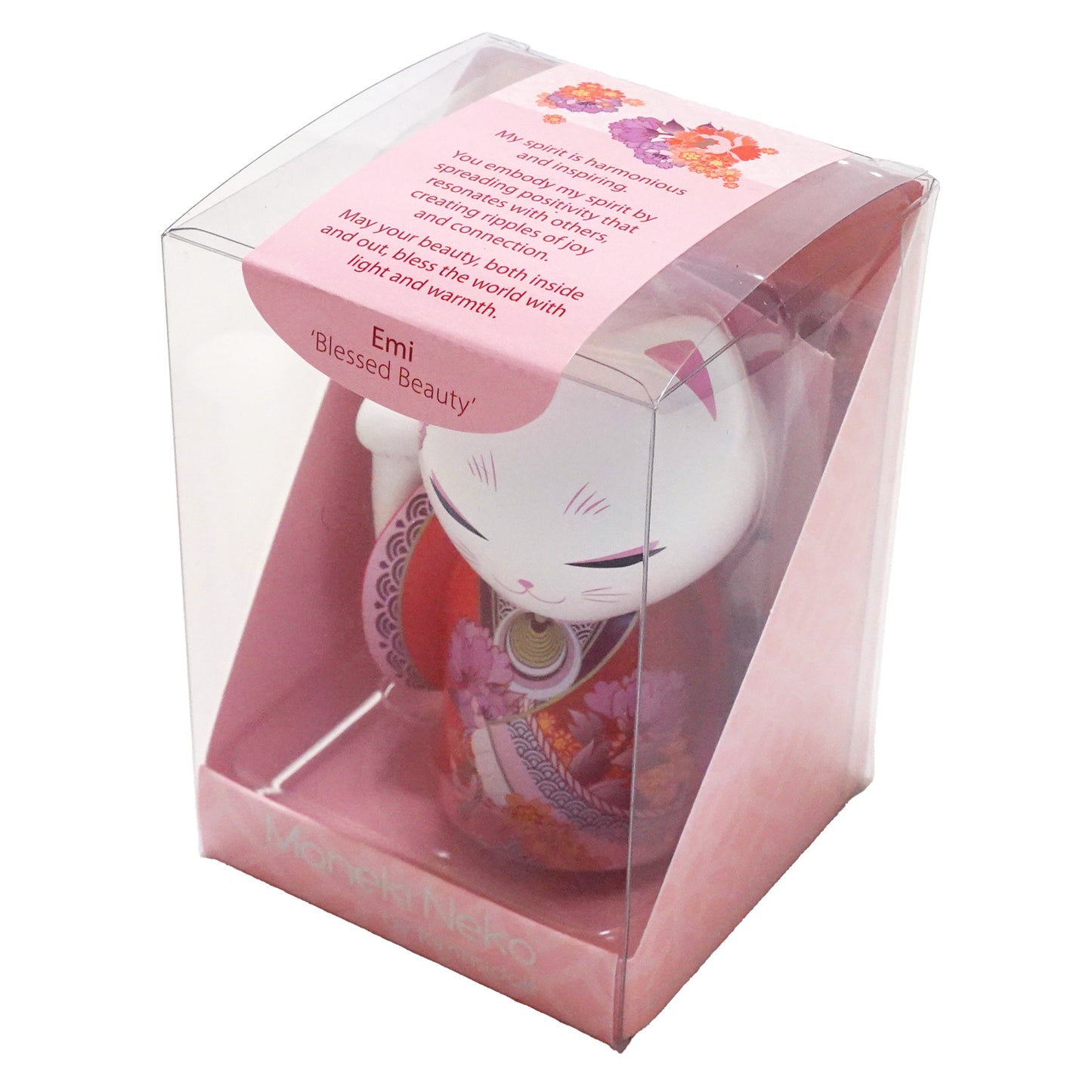 MNFL008, Manekineko ドール 置物 フィギュア 人形 招き猫 着物(EMI)