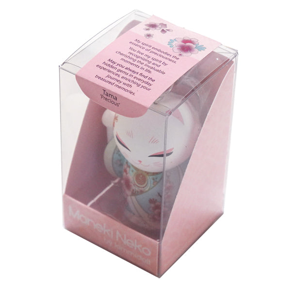 MNK001, Manekineko キーホルダー フィギュア 人形 招き猫 着物 (TAMA)
