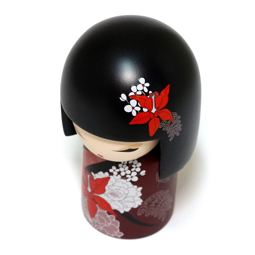 Kimmidoll 日本の女性の名前が付けられたこけしのLサイズのドール(NOBUKO), TGKFL061