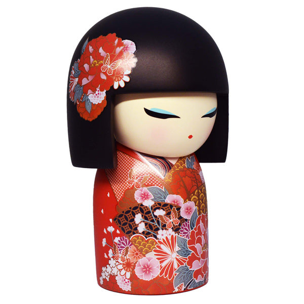 Kimmidoll 日本の女性の名前が付けられたこけしのLサイズのドール(HANA), TGKFL140