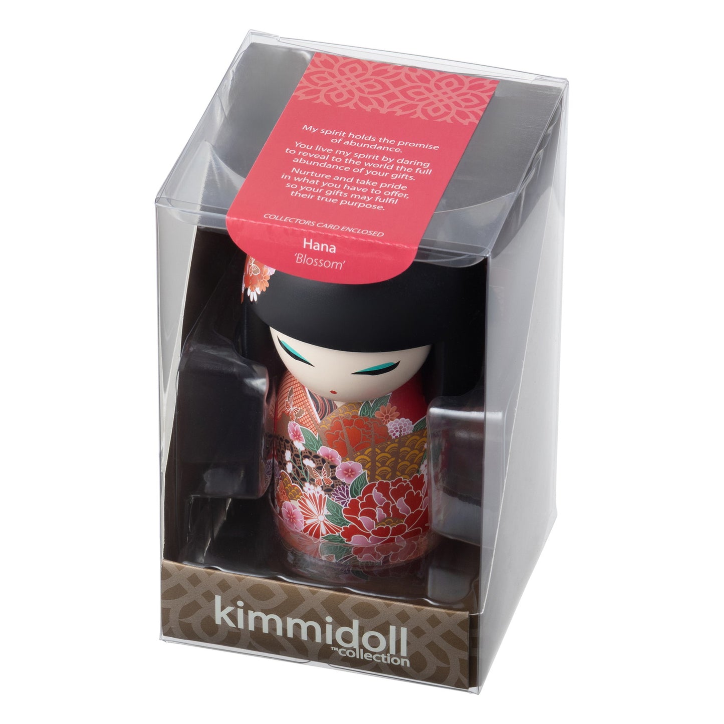 Kimmidoll 日本の女性の名前が付けられたこけしのLサイズのドール(HANA), TGKFL140