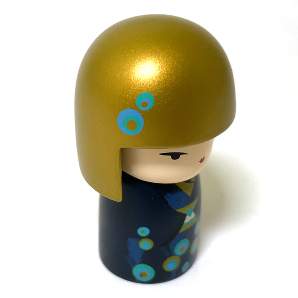 Kimmidoll 日本の女性の名前が付けられたこけしのSサイズのドール(CHIAKU), TGKFS036
