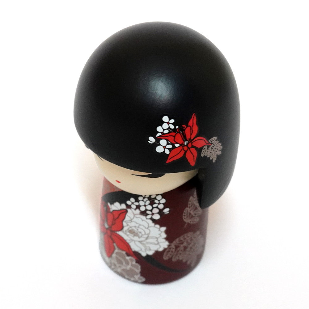 Kimmidoll 日本の女性の名前が付けられたこけしのSサイズのドール(NOBUKO), TGKFS064