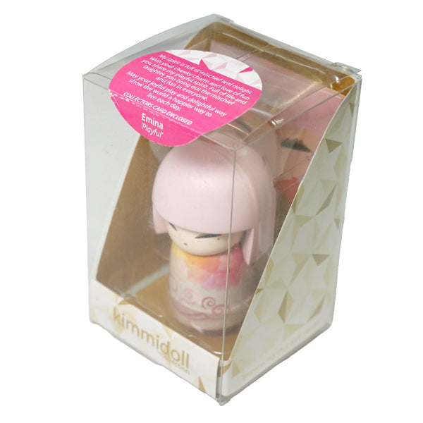 TGKFS078,Kimmidoll 娃娃 (S) 雕像 Kokeshi 娃娃 (EMINA)