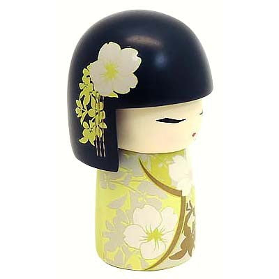 Kimmidoll 日本の女性の名前が付けられたこけしのSサイズのドール(NATSUMI), TGKFS106