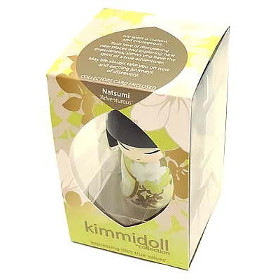 Kimmidoll 日本の女性の名前が付けられたこけしのSサイズのドール(NATSUMI), TGKFS106