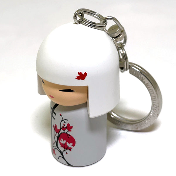Kimmidoll 日本の女性の名前が付けられたこけしのキーホルダー(AKARI), TGKK063