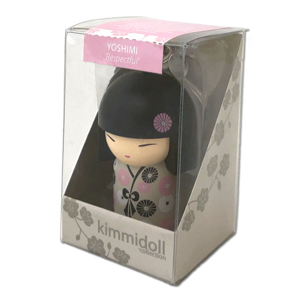 Kimmidoll 日本の女性の名前が付けられたこけしのキーホルダー(YOSHIMI), TGKK066