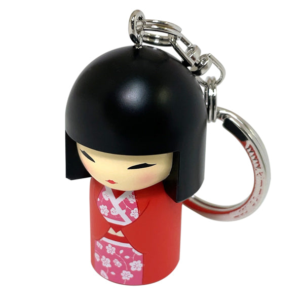Kimmidoll 日本の女性の名前が付けられたこけしのキーホルダー(MANAMI), TGKK069