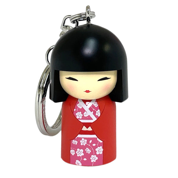 Kimmidoll 日本の女性の名前が付けられたこけしのキーホルダー(MANAMI), TGKK069