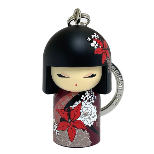 Kimmidoll 日本の女性の名前が付けられたこけしのキーホルダー(NOBUKO), TGKK109