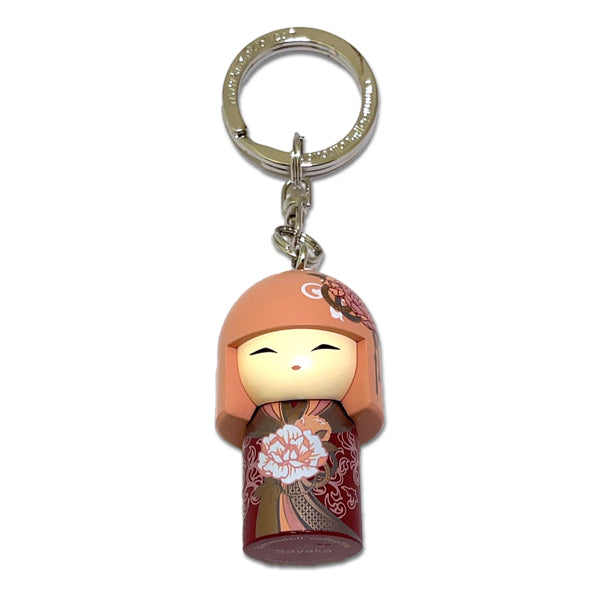 Kimmidoll 日本の女性の名前が付けられたこけしのキーホルダー(SAYAKA), TGKK135