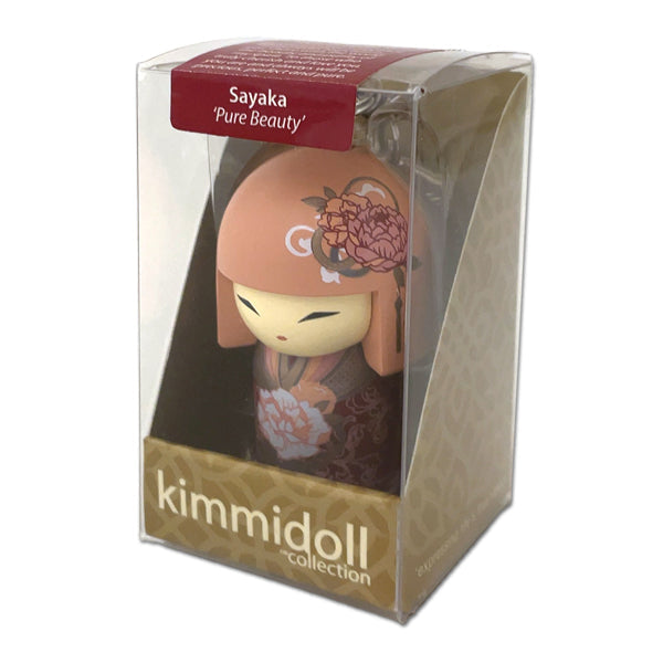 Kimmidoll 日本の女性の名前が付けられたこけしのキーホルダー(SAYAKA), TGKK135