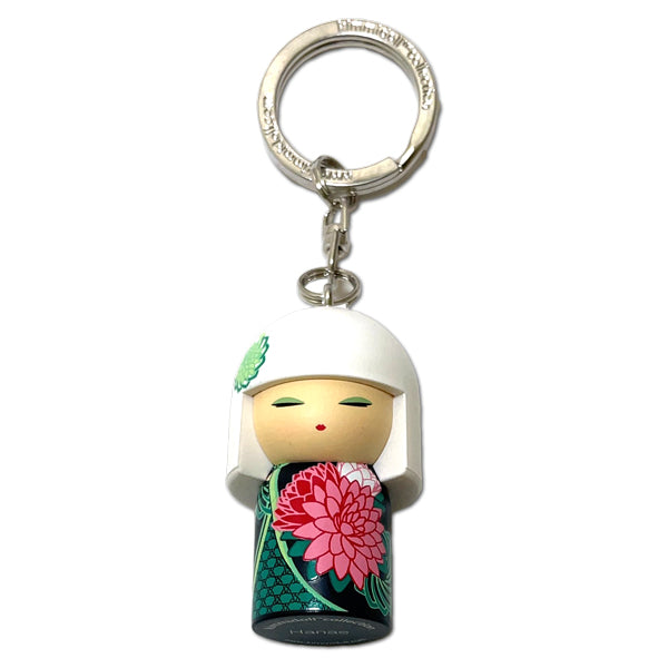 Kimmidoll 日本の女性の名前が付けられたこけしのキーホルダー(HANAE), TGKK142