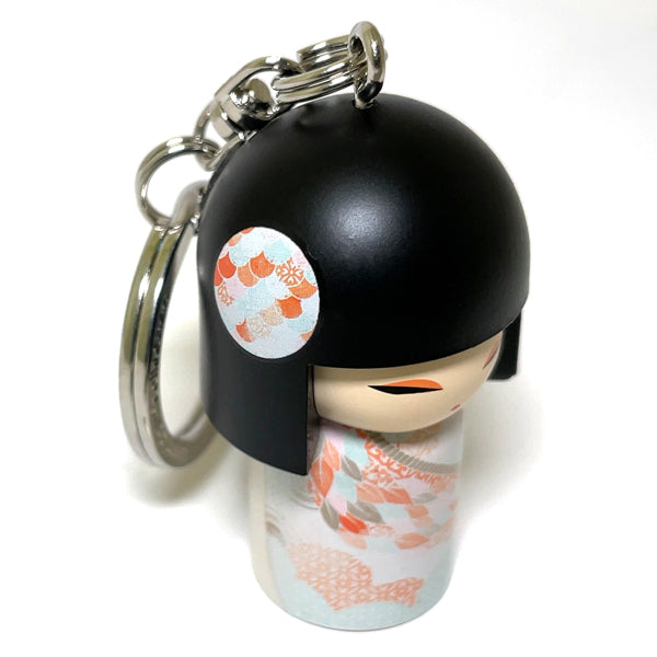 Kimmidoll 日本の女性の名前が付けられたこけしのキーホルダー(KOME), TGKK164