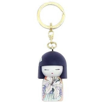 Kimmidoll 日本の女性の名前が付けられたこけしのキーホルダー(CHIZURU), TGKK195