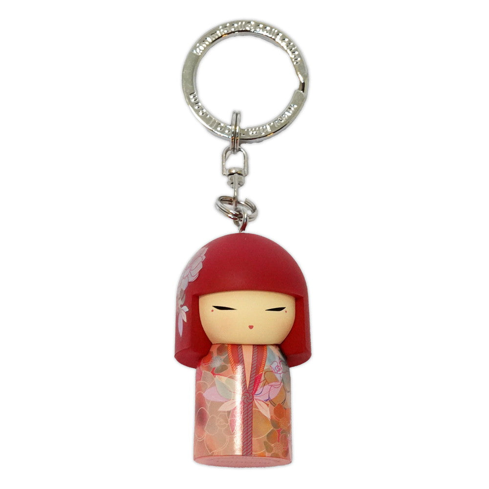 TGKK206, Kimmidoll Keychain Figure Kokeshi Doll (TOMOMI)