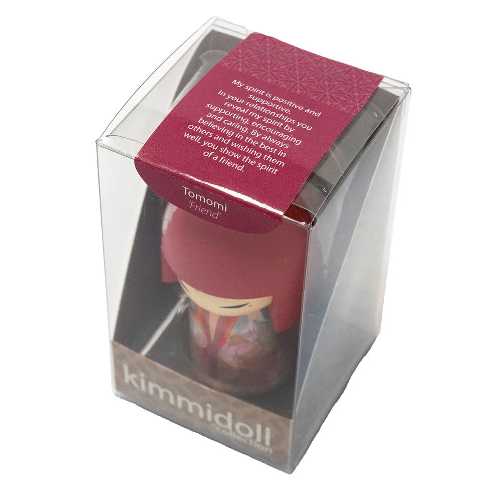 TGKK206, Kimmidoll Keychain Figure Kokeshi Doll (TOMOMI)