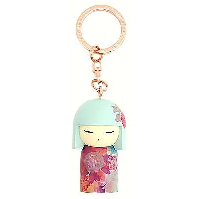 Kimmidoll 日本の女性の名前が付けられたこけしのキーホルダー(MEGUMI), TGKK212