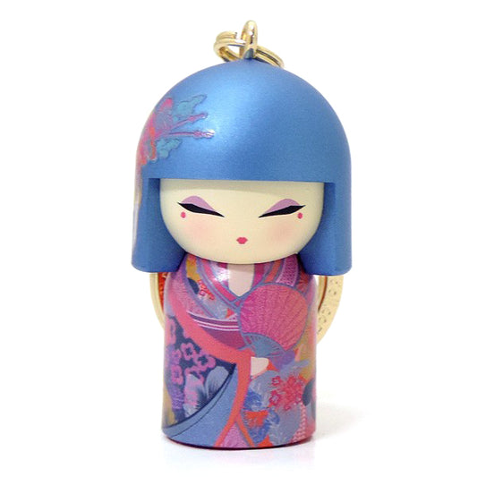 Kimmidoll 日本の女性の名前が付けられたこけしのキーホルダー(SAEKO), TGKK256