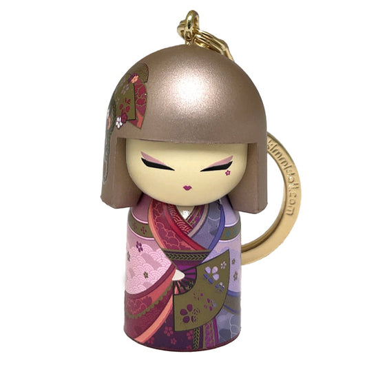 Kimmidoll 日本の女性の名前が付けられたこけしのキーホルダー(YOKO), TGKK261
