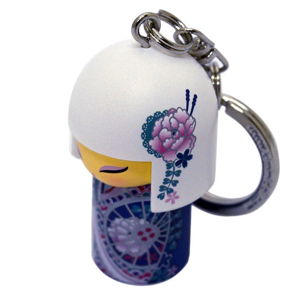 Kimmidoll 日本の女性の名前が付けられたこけしのキーホルダー(HONOKA), TGKK274