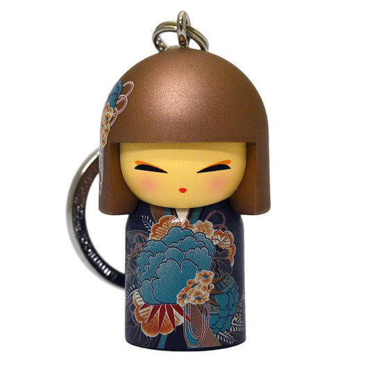 Kimmidoll 日本の女性の名前が付けられたこけしのキーホルダー(YUMI), TGKK276
