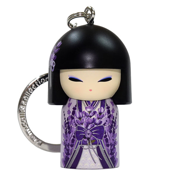 TGKK282, Kimmidoll Keychain Figure Kokeshi Doll (HARUKO)