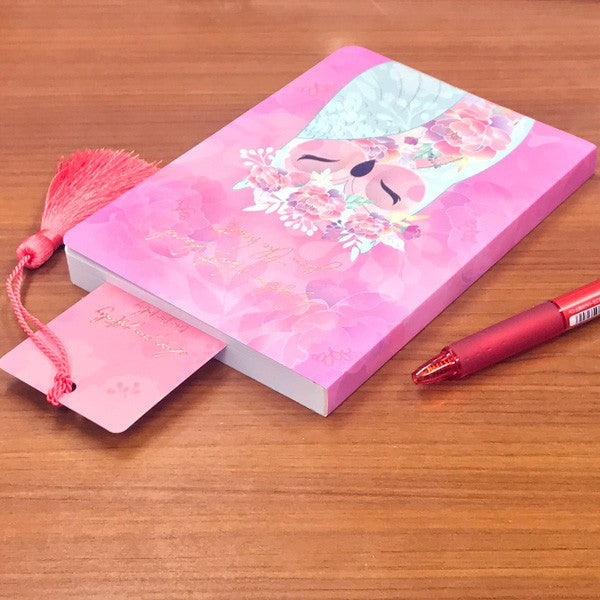 縁起物フクロウがデザインされたブックマーク, WWS018